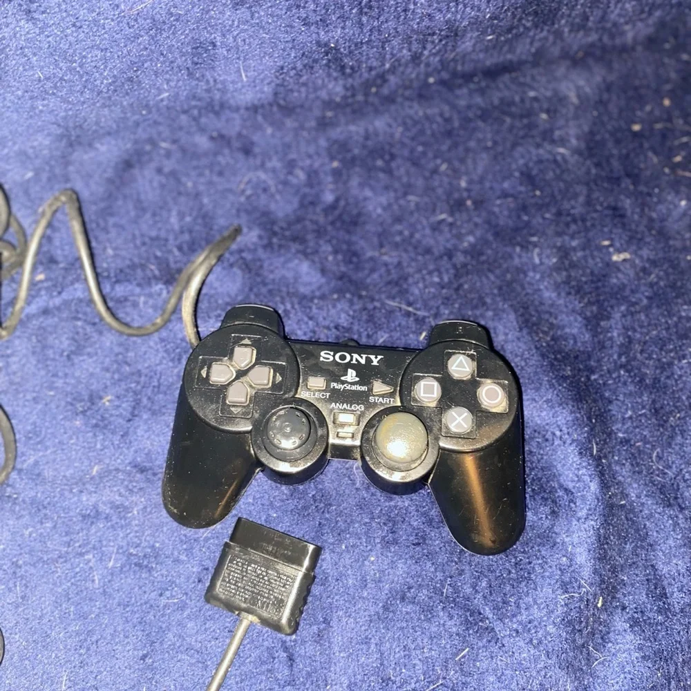 Sony Black Wired PlayStation DualShock-Style Controller